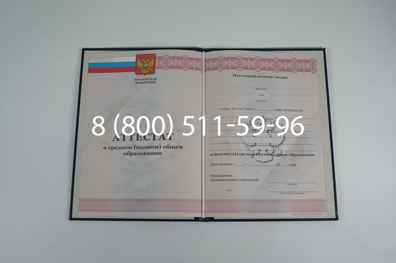 Аттестат за 11 класс 2011-2013 годов в Пензе