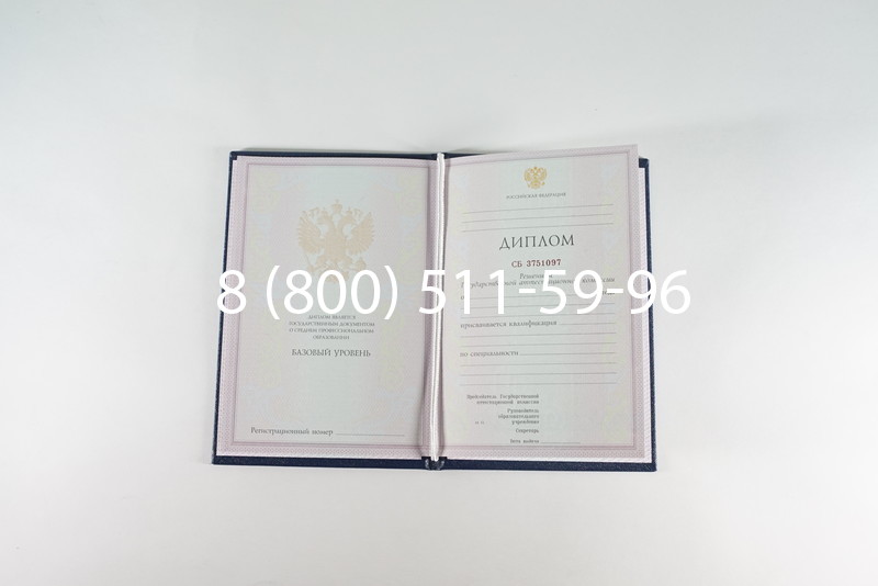 Диплом колледжа 2003-2006 годов в Пензе