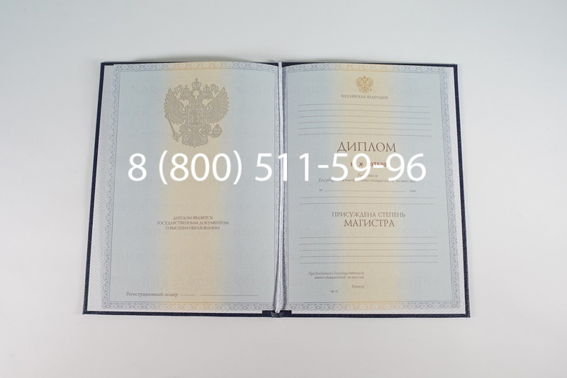 Диплом магистра 2012-2013 годов в Пензе
