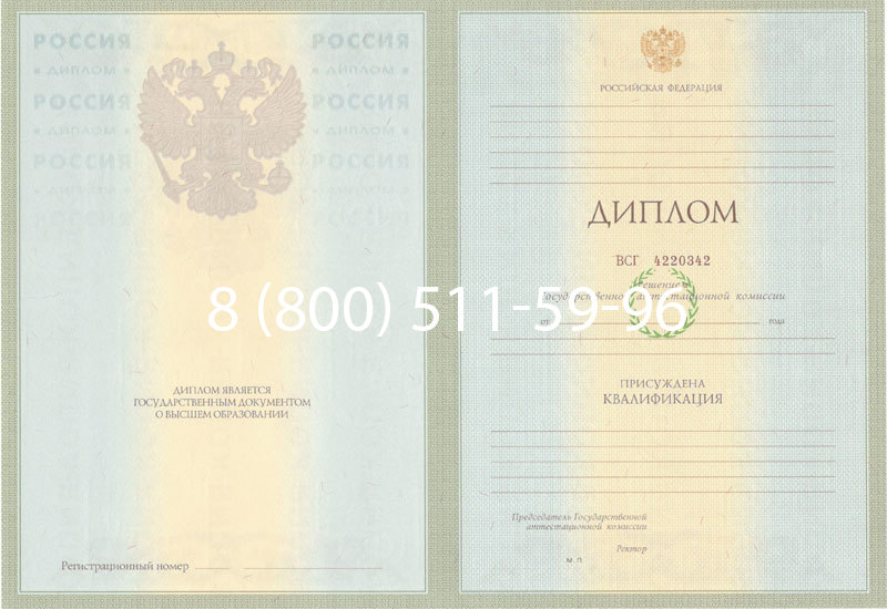 Купить Диплом специалиста 2003-2009 годов в Пензе