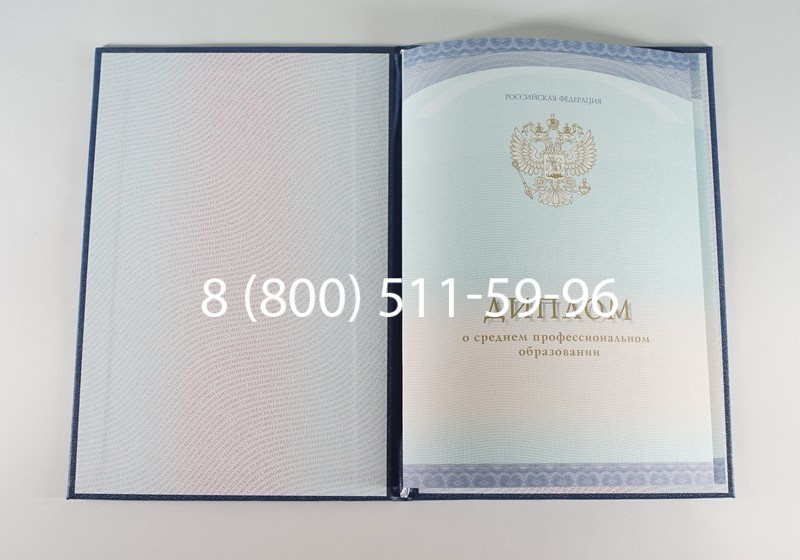 Заказать Диплом техникума (Спецбланк) 2014-2024 года в Пензе